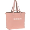 LÄSSIG Wickeltasche Green Label Cotton Statement Shopper Rose