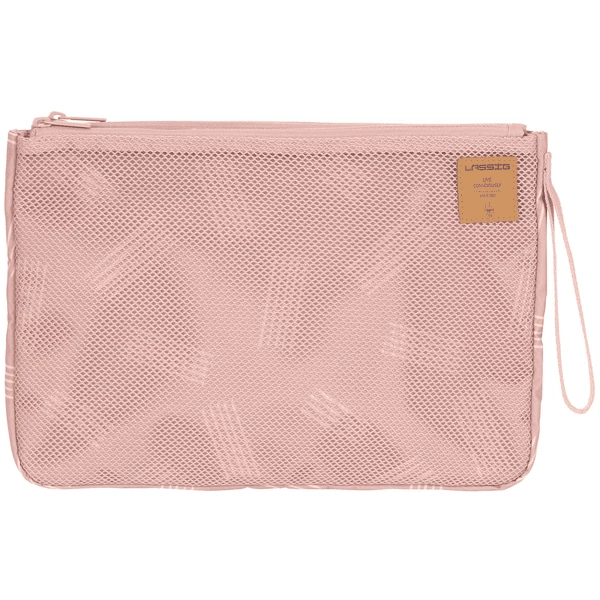LÄSSIG Windeltasche Casual Changing Organizer Soft Stripes Rose 1 LÄSSIG Windeltasche Casual Changing Organizer Soft Stripes Rose