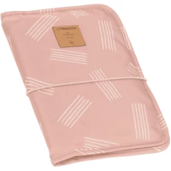 LÄSSIG Windeltasche Casual Changing Pouch Soft Stripes Rose
