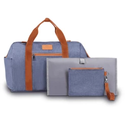 Lionelo Wickeltasche Ida Blue Denim