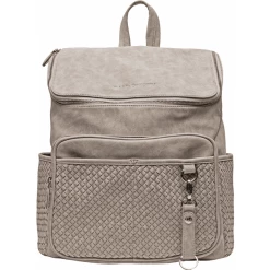 Little Company Wickelrucksack Lisbon Braided Traupe