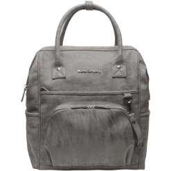 Little Company Wickelrucksack Riga Knit Grau