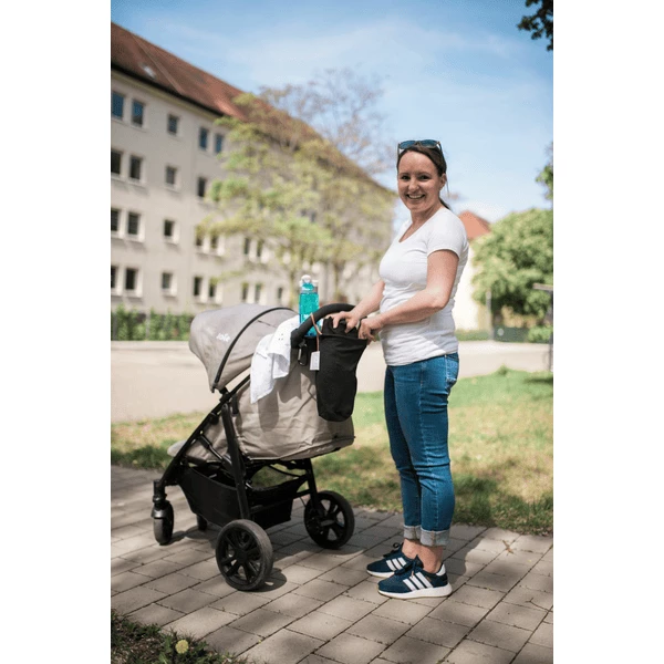 M.M.C. Babytragetuch Mit Vordertasche 510 Cm X 55 Cm, Elastisch Schwarz 8 M.M.C. Babytragetuch Mit Vordertasche 510 Cm X 55 Cm, Elastisch Schwarz – Bild 8