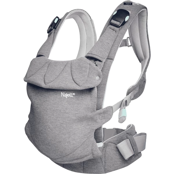 Najell Babytrage Easy Mercury Grey 3D Jersey 1 Najell Babytrage Easy Mercury Grey 3D Jersey