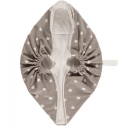 Snugglebundl Tragehilfe Grey White Stars - Organic Cotton