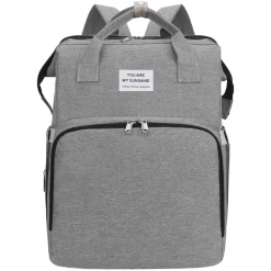 Stella Bag Wickelrucksack Basic Grau Mit Sunshine Logo