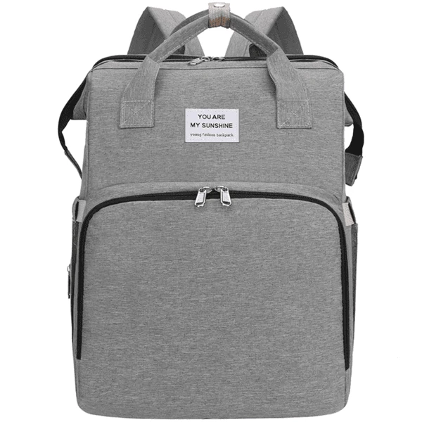 Stella Bag Wickelrucksack Basic Grau Mit Sunshine Logo 1 Stella Bag Wickelrucksack Basic Grau Mit Sunshine Logo