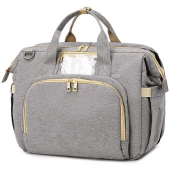 Stella Bag Wickeltasche Grau