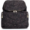 Storksak Wickelrucksack Alyssa Leopard Black