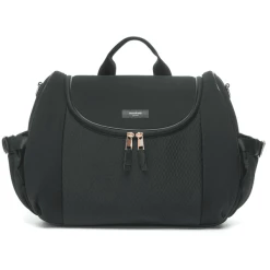 Storksak Wickelrucksack Poppy Luxe Black Scuba