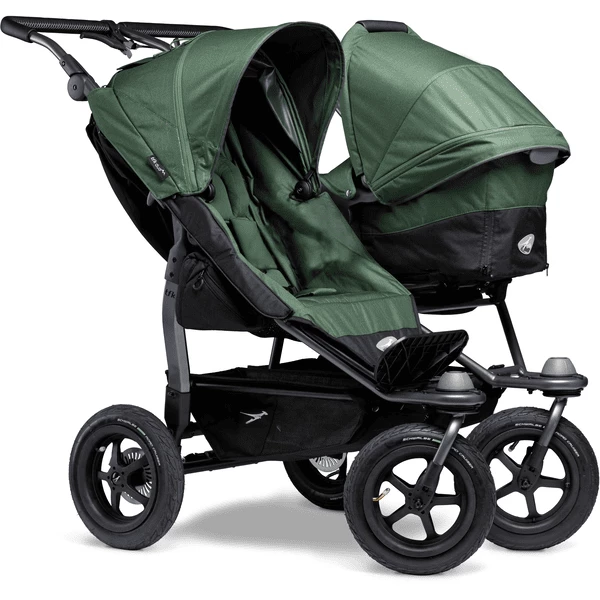 Tfk Geschwisterwagen Duo Air Olive 1 Tfk Geschwisterwagen Duo Air Olive