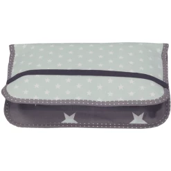 Ullenboom Patchwork Windeltasche - Mint Grau