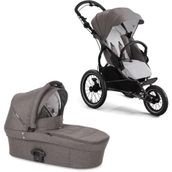 X-lander Kombikinderwagen X-Run Evening Grey